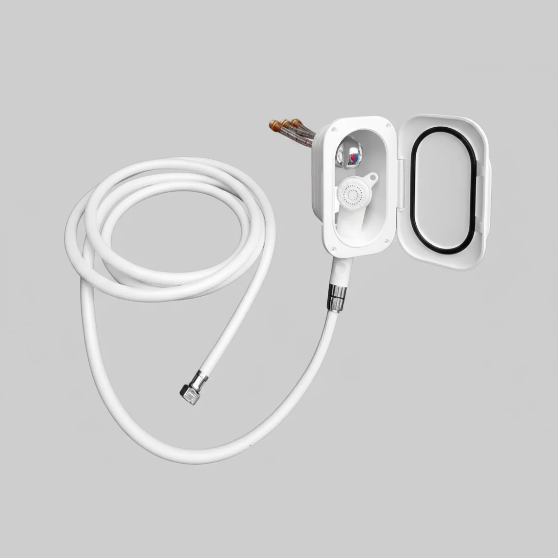 Duchador exterior monocomando